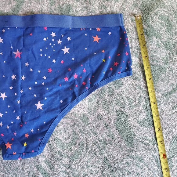 Torrid NWT Women's Plus Size 1X (14/16) Blue Starry Night Cheeky Panties - Picture 7 of 8